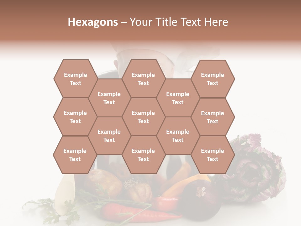 Vegetarian Market Childhood PowerPoint Template