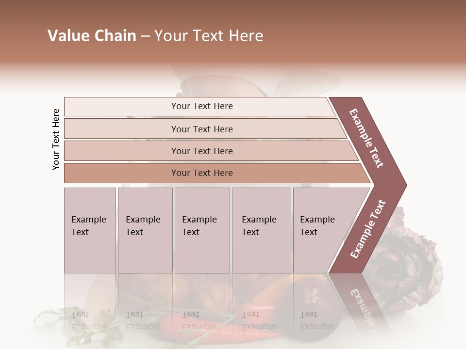 Vegetarian Market Childhood PowerPoint Template