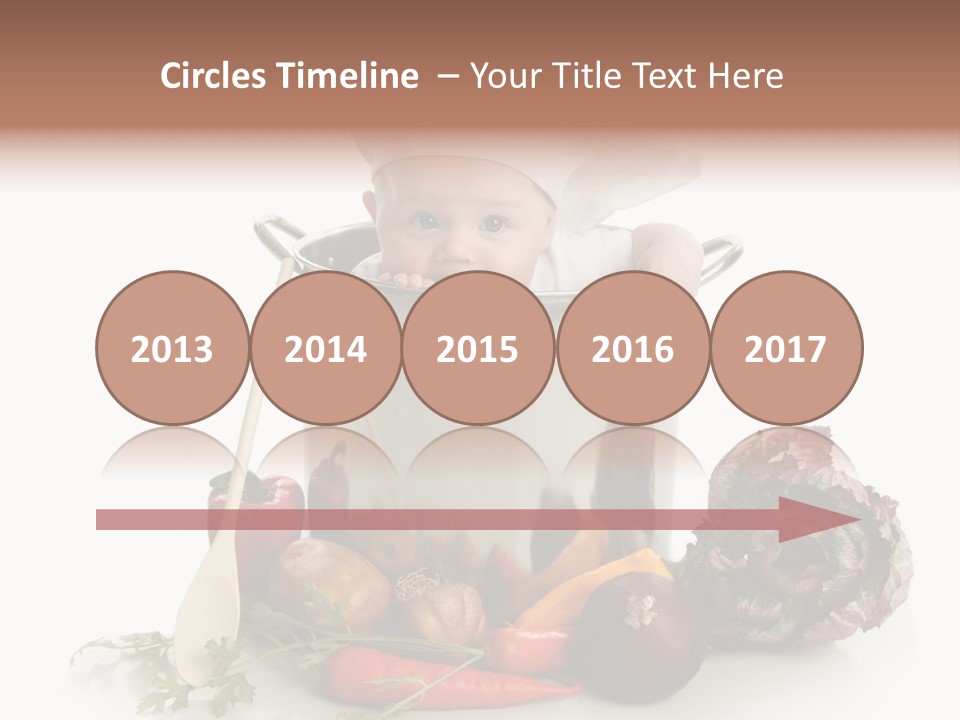 Vegetarian Market Childhood PowerPoint Template