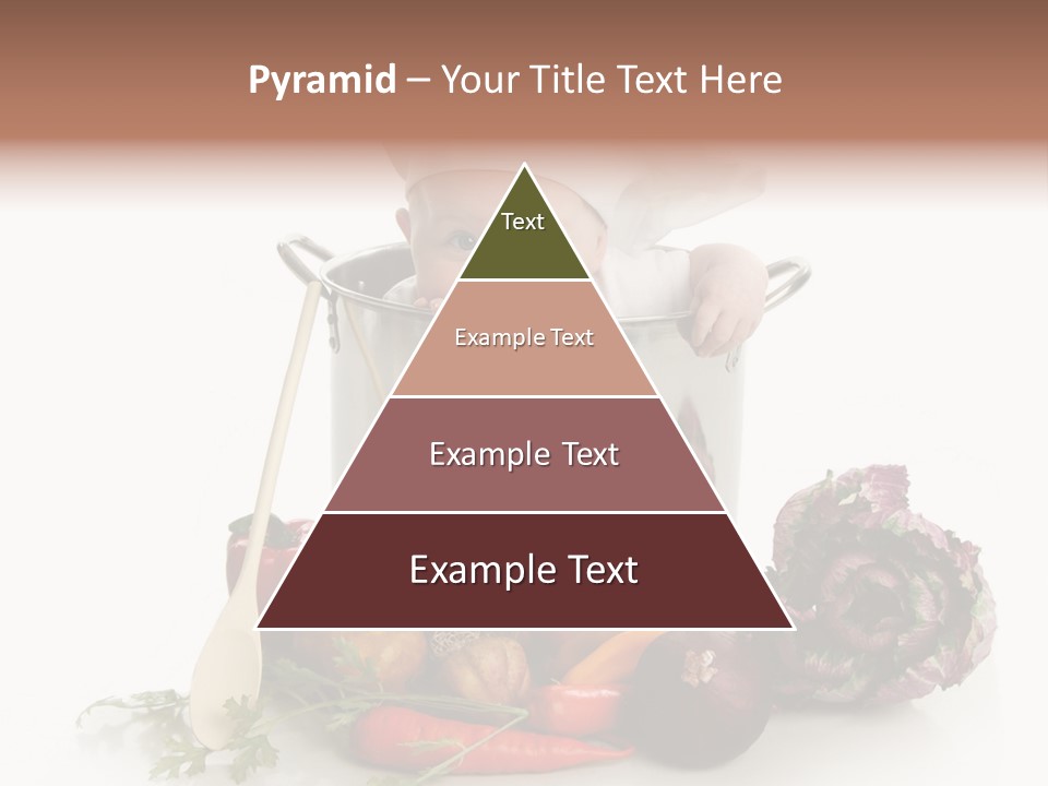 Vegetarian Market Childhood PowerPoint Template