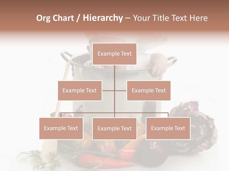 Vegetarian Market Childhood PowerPoint Template