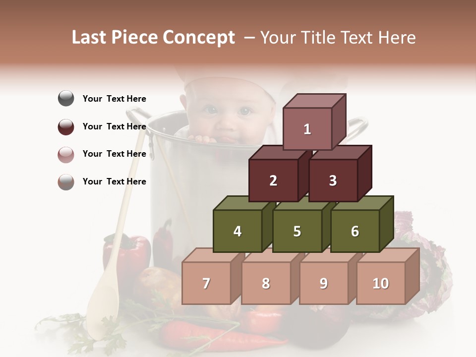 Vegetarian Market Childhood PowerPoint Template