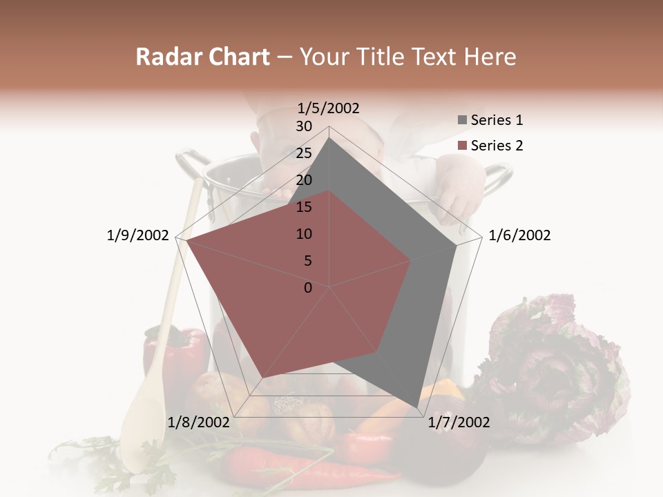 Vegetarian Market Childhood PowerPoint Template