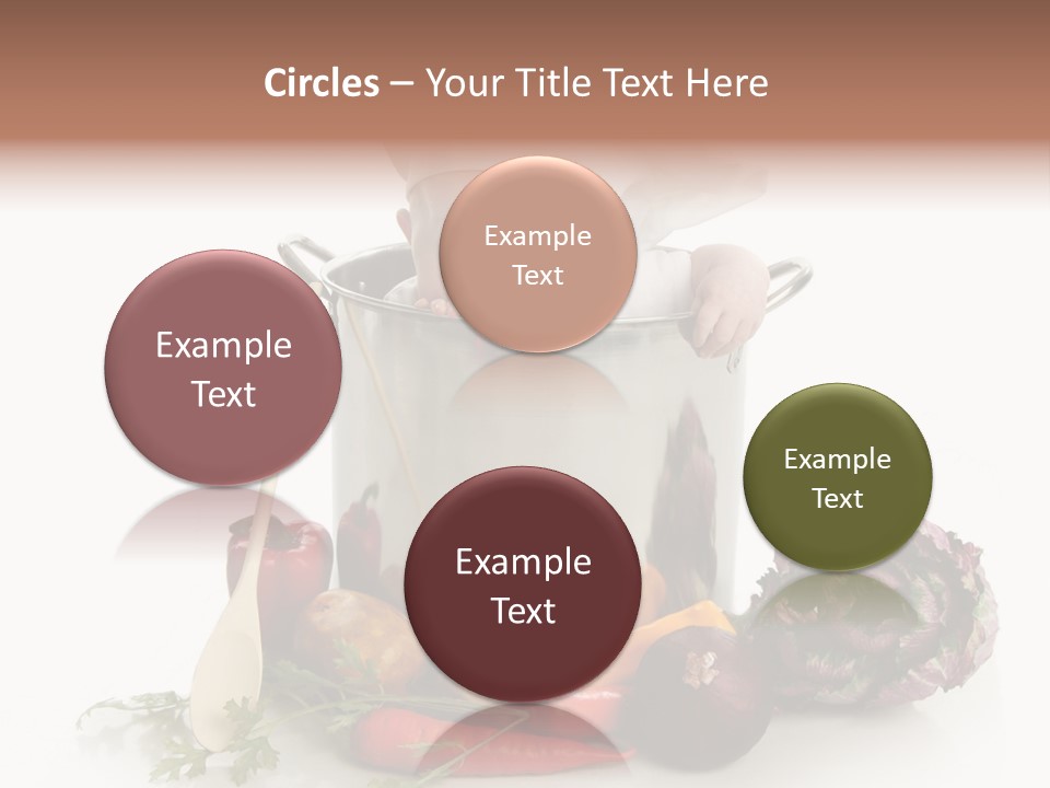 Vegetarian Market Childhood PowerPoint Template