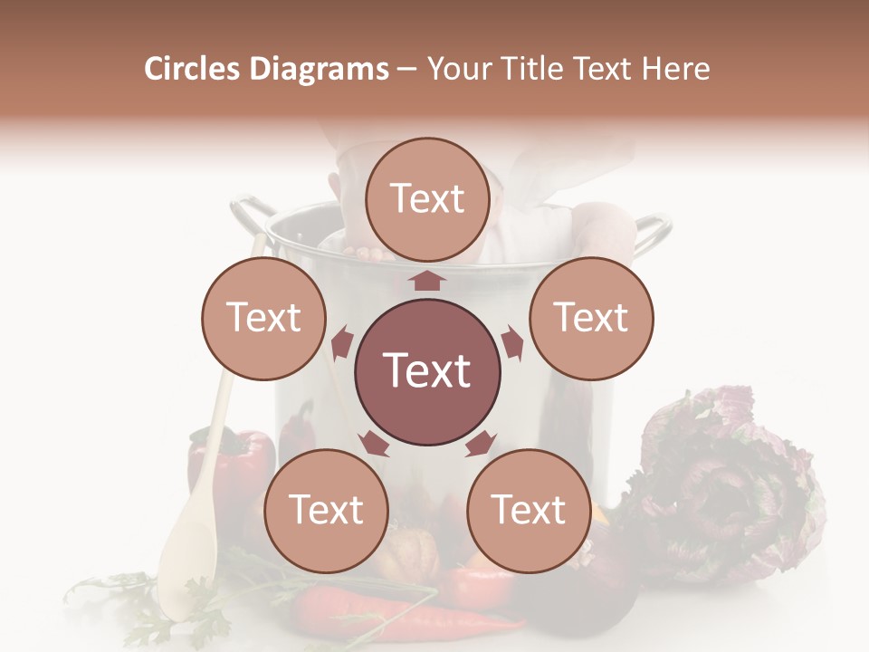 Vegetarian Market Childhood PowerPoint Template