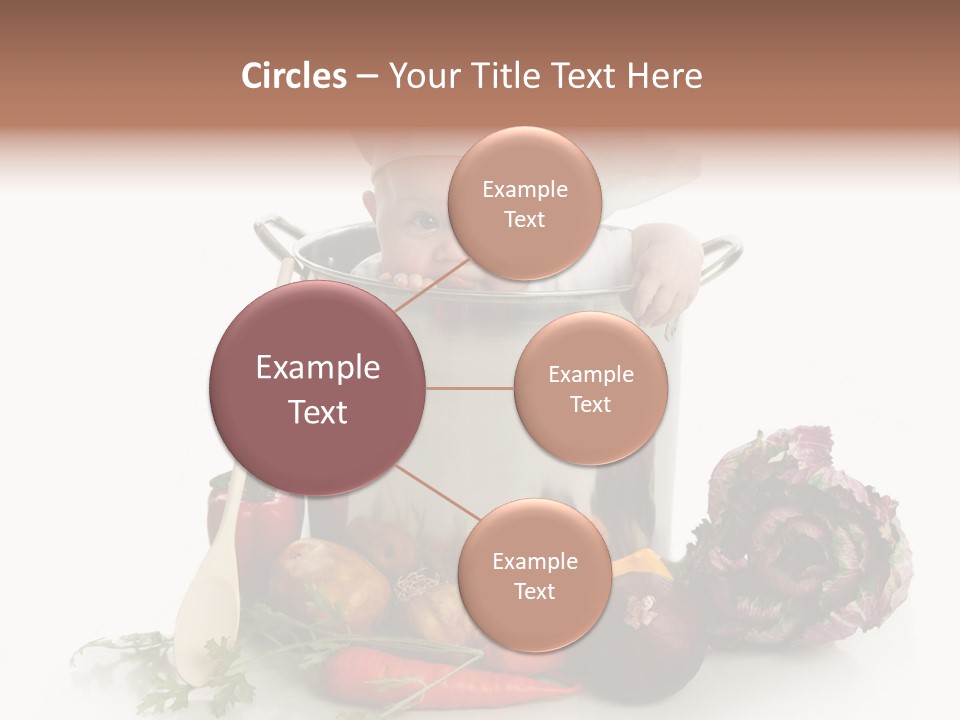 Vegetarian Market Childhood PowerPoint Template