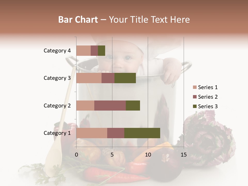 Vegetarian Market Childhood PowerPoint Template