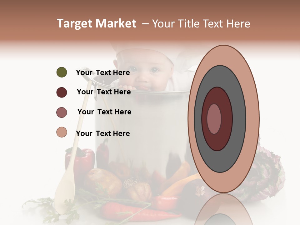 Vegetarian Market Childhood PowerPoint Template