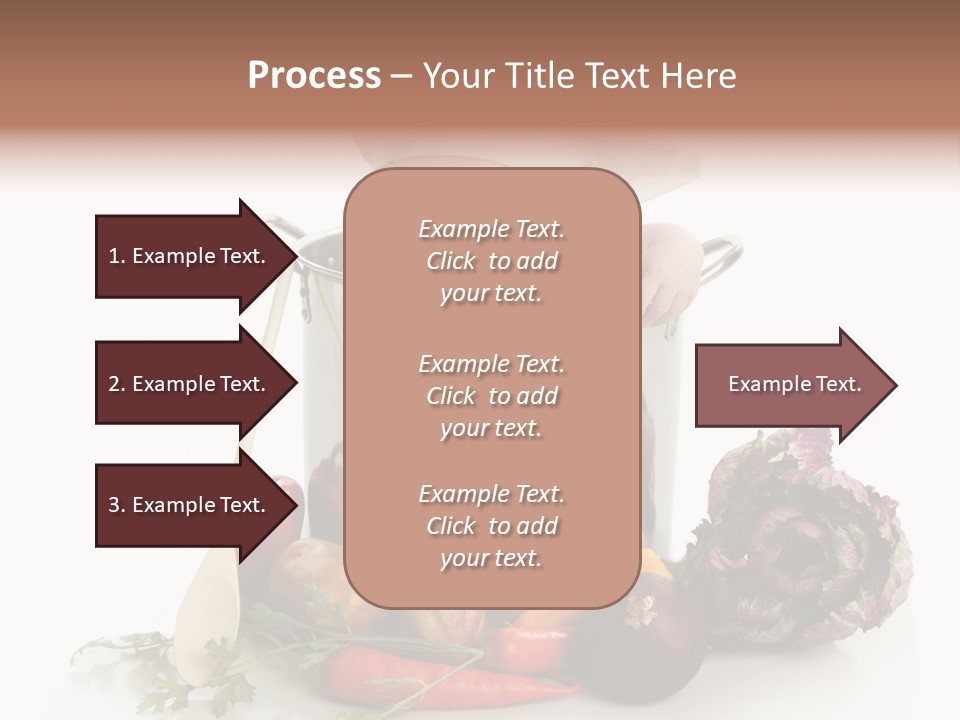 Vegetarian Market Childhood PowerPoint Template