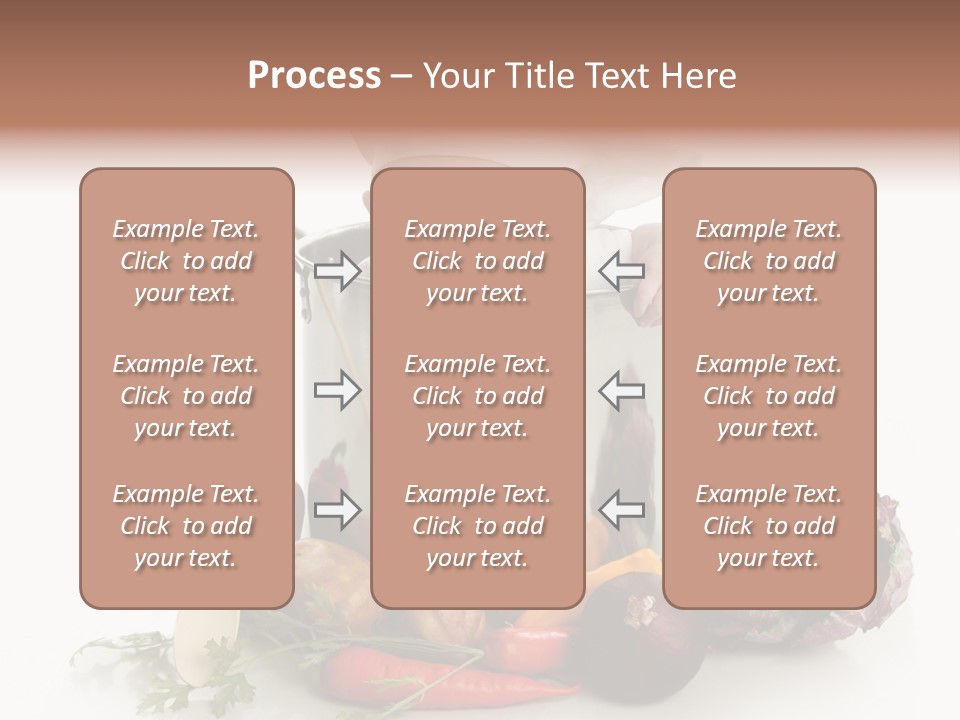 Vegetarian Market Childhood PowerPoint Template