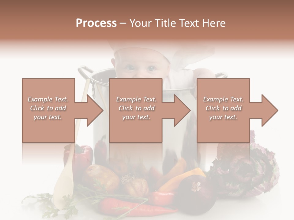 Vegetarian Market Childhood PowerPoint Template