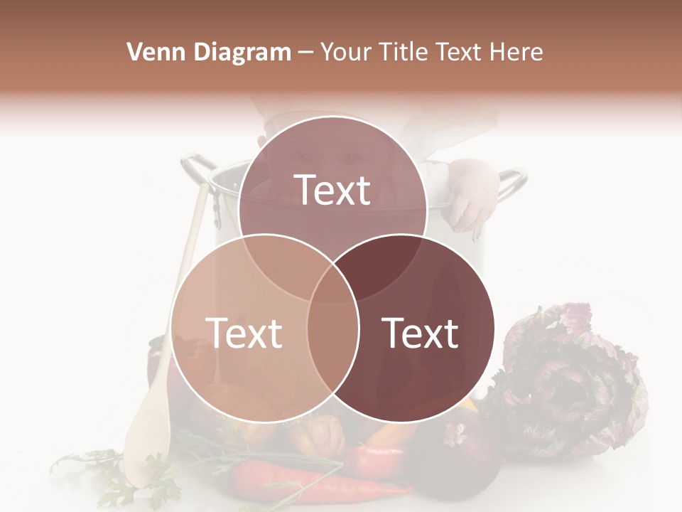 Vegetarian Market Childhood PowerPoint Template