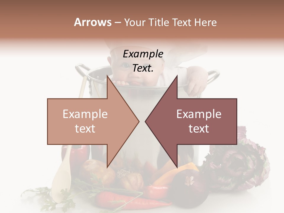 Vegetarian Market Childhood PowerPoint Template