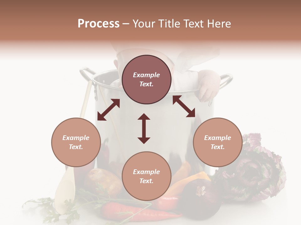 Vegetarian Market Childhood PowerPoint Template