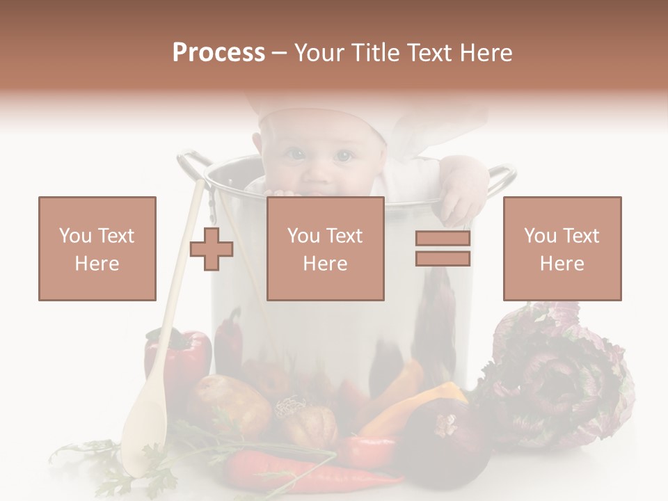 Vegetarian Market Childhood PowerPoint Template