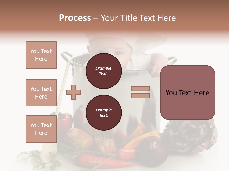 Vegetarian Market Childhood PowerPoint Template