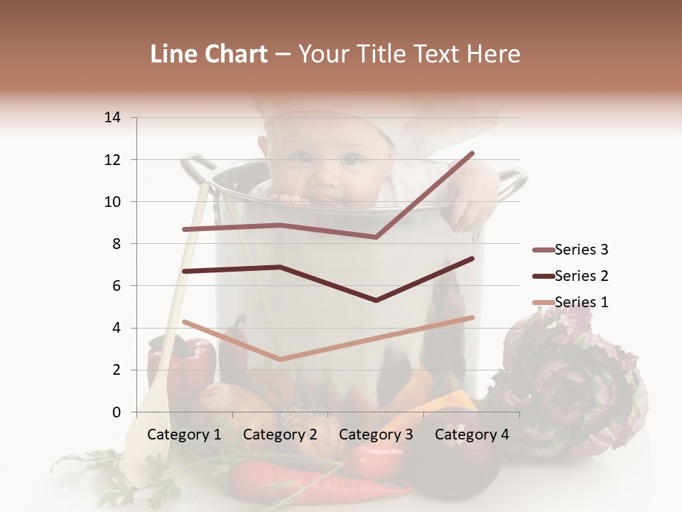 Vegetarian Market Childhood PowerPoint Template