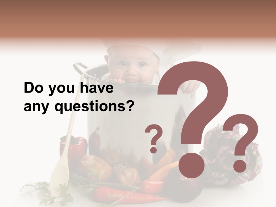 Vegetarian Market Childhood PowerPoint Template