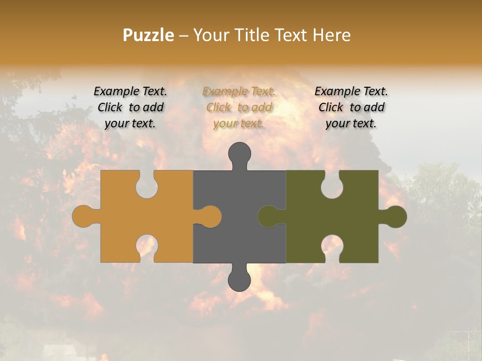 Vehement Armed Outdoors PowerPoint Template