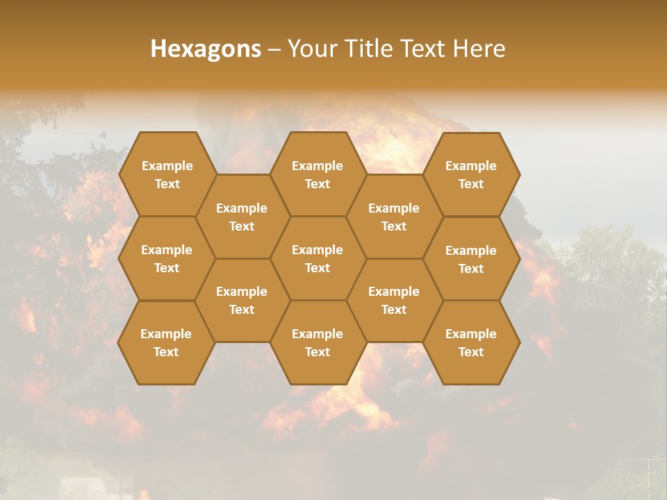 Vehement Armed Outdoors PowerPoint Template