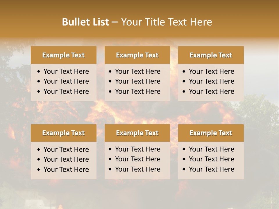 Vehement Armed Outdoors PowerPoint Template