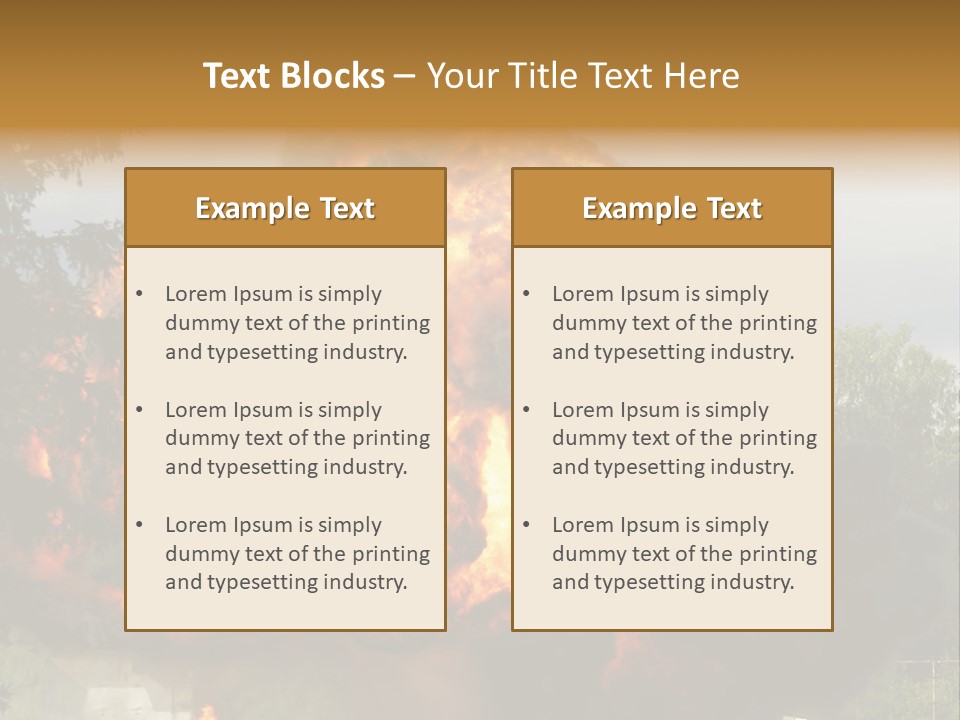 Vehement Armed Outdoors PowerPoint Template