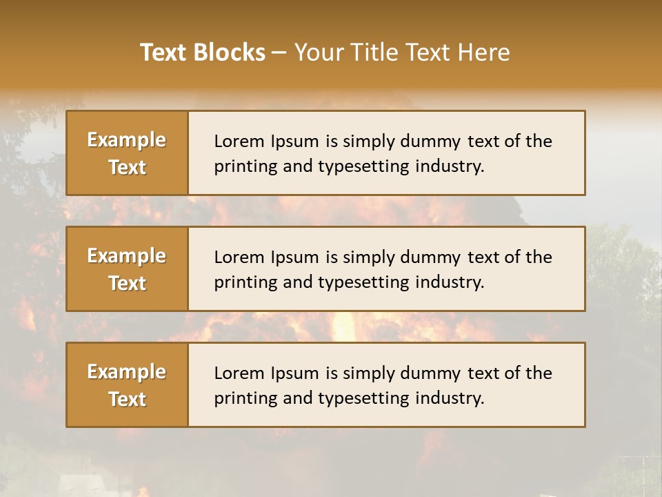 Vehement Armed Outdoors PowerPoint Template