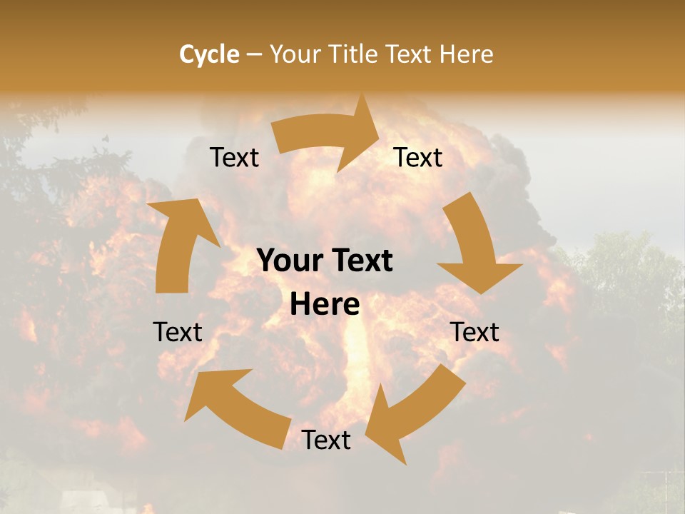 Vehement Armed Outdoors PowerPoint Template