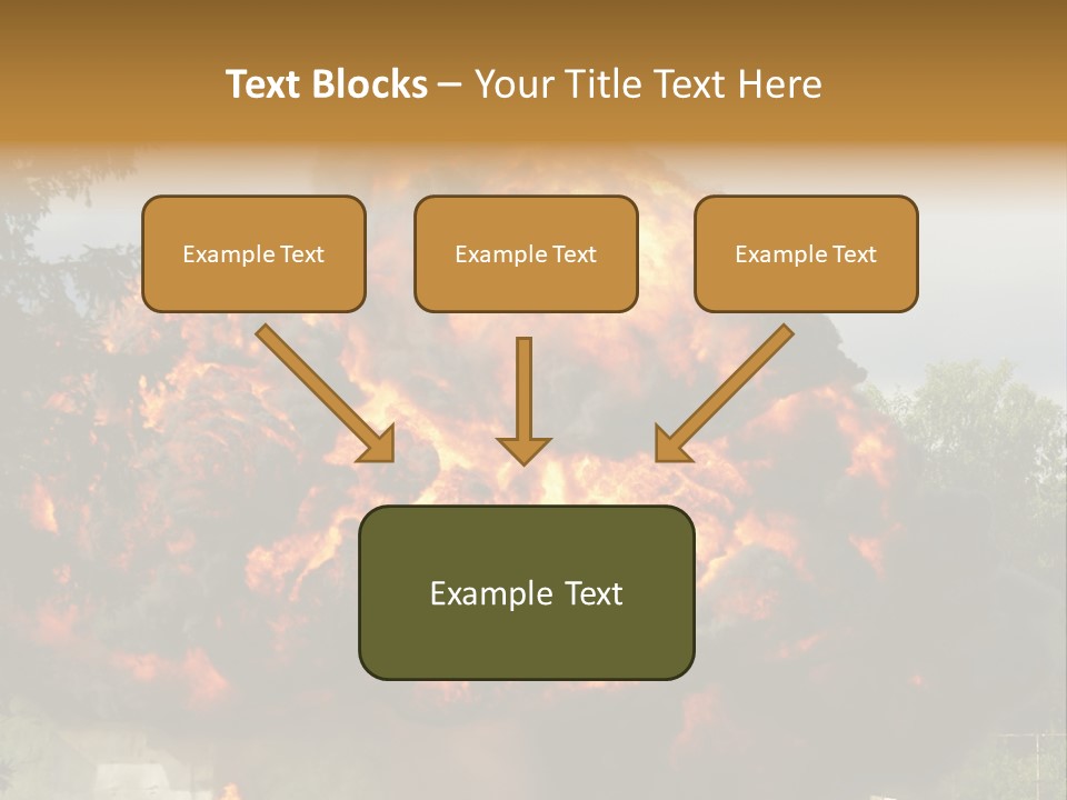 Vehement Armed Outdoors PowerPoint Template