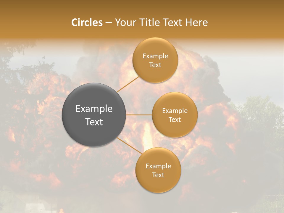 Vehement Armed Outdoors PowerPoint Template