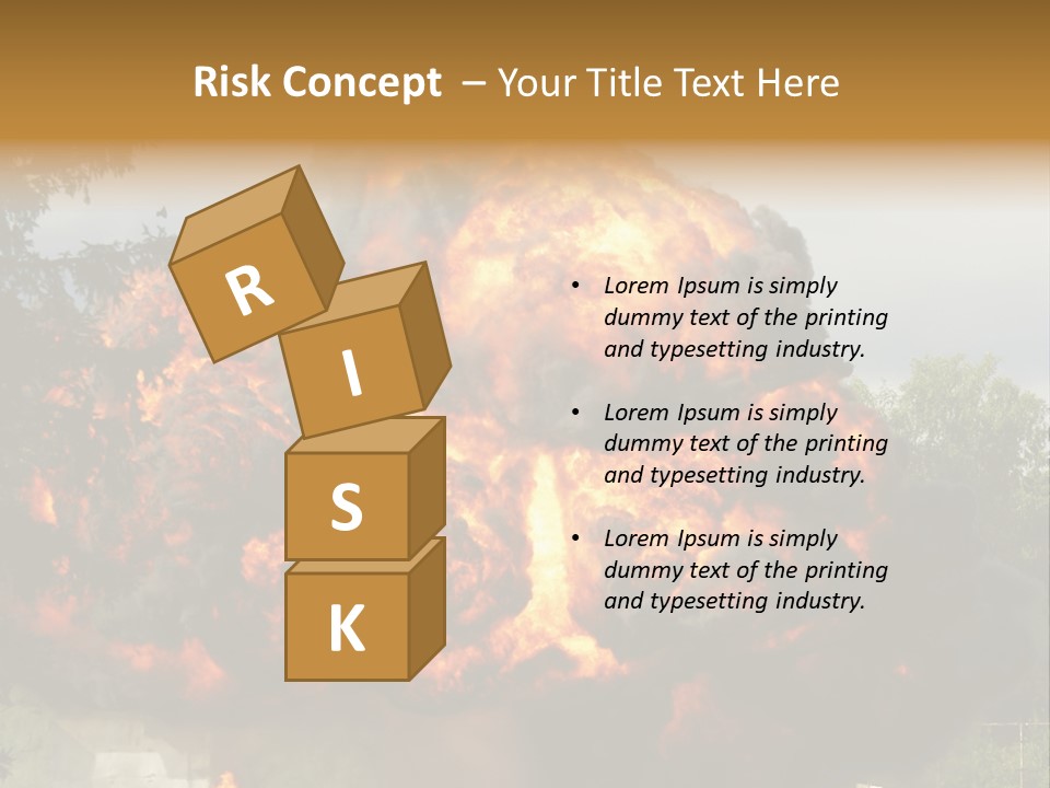 Vehement Armed Outdoors PowerPoint Template