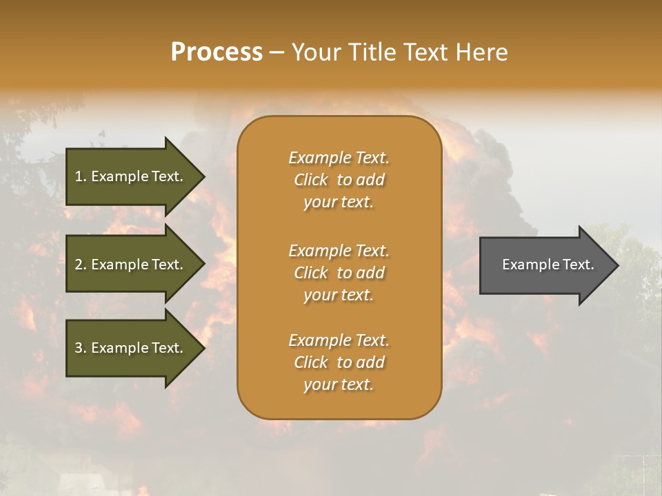 Vehement Armed Outdoors PowerPoint Template