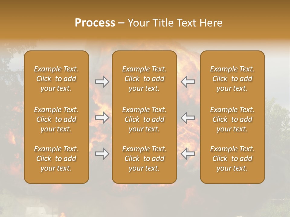 Vehement Armed Outdoors PowerPoint Template