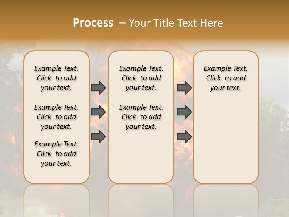 Vehement Armed Outdoors PowerPoint Template