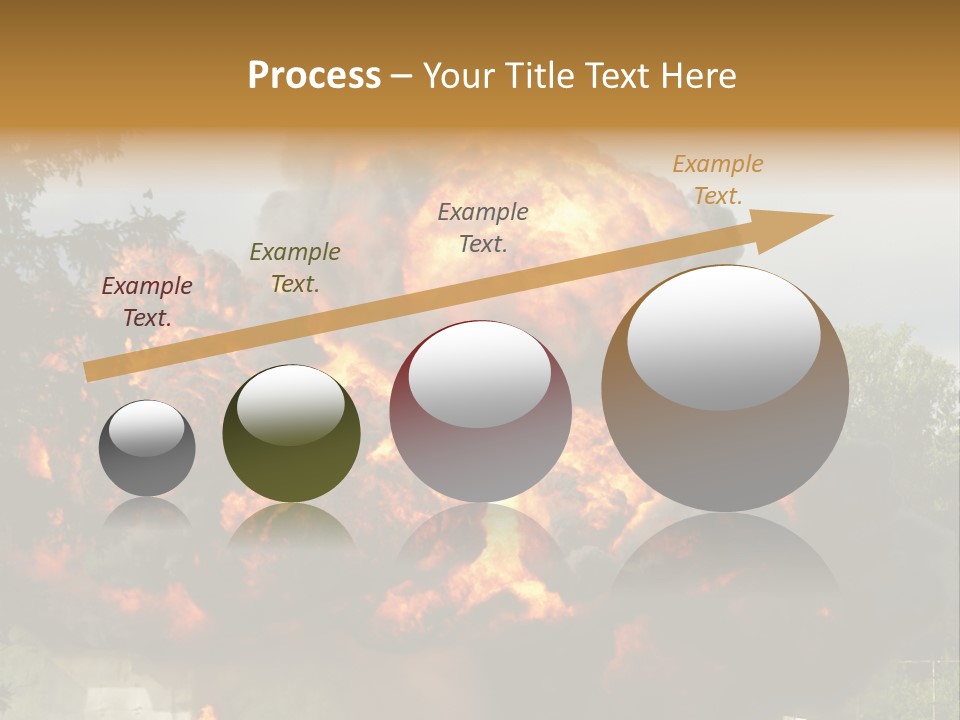 Vehement Armed Outdoors PowerPoint Template