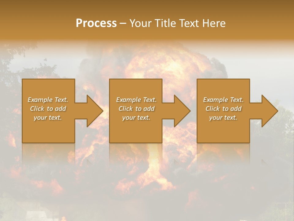 Vehement Armed Outdoors PowerPoint Template
