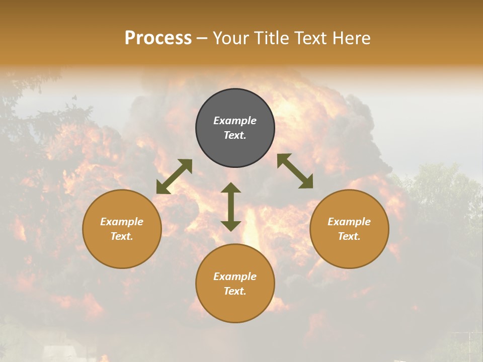 Vehement Armed Outdoors PowerPoint Template