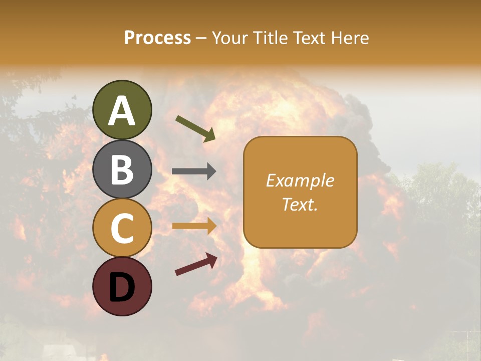 Vehement Armed Outdoors PowerPoint Template