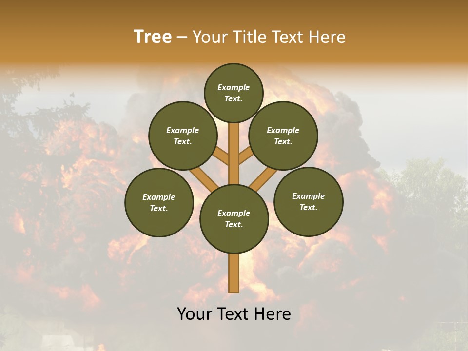 Vehement Armed Outdoors PowerPoint Template