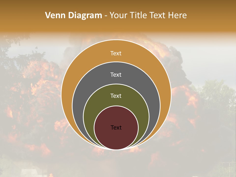 Vehement Armed Outdoors PowerPoint Template