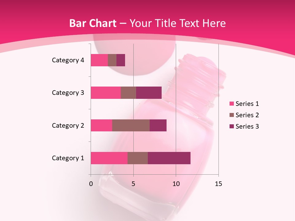 Bottle Make Up Macro PowerPoint Template