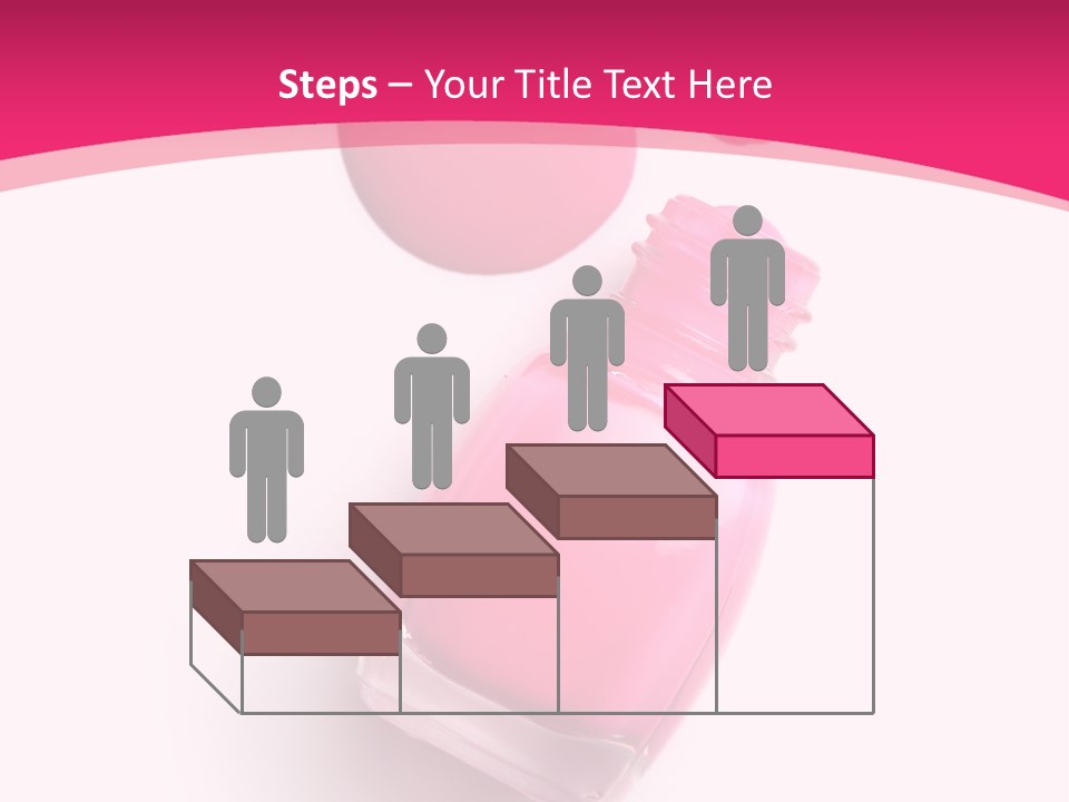 Bottle Make Up Macro PowerPoint Template