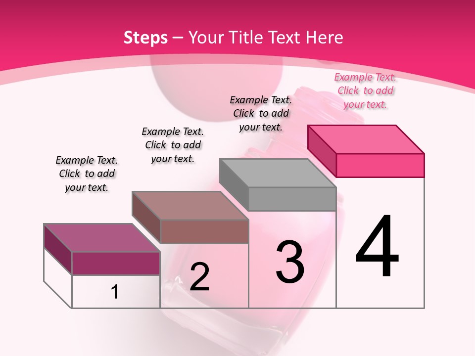 Bottle Make Up Macro PowerPoint Template