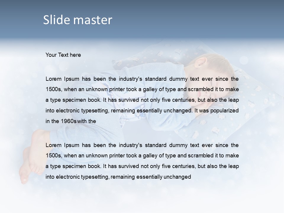 Face Background Angel PowerPoint Template