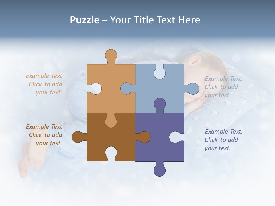 Face Background Angel PowerPoint Template