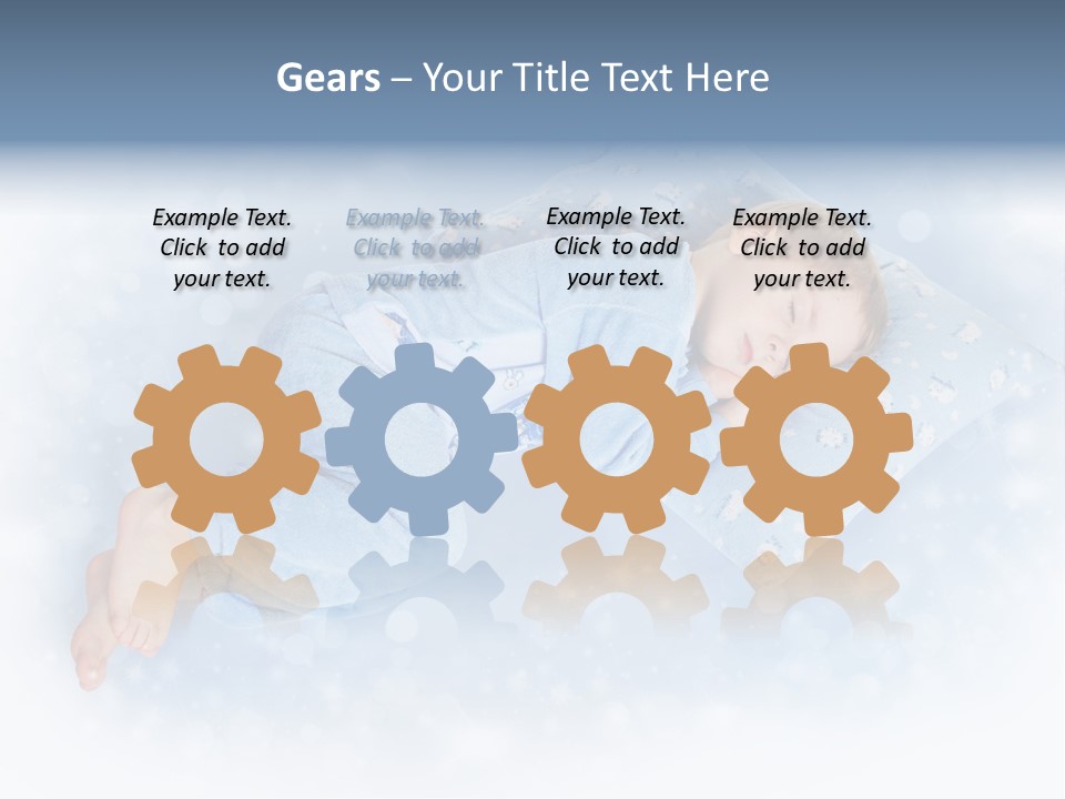 Face Background Angel PowerPoint Template