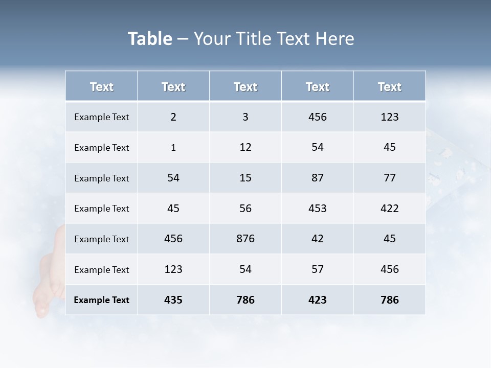 Face Background Angel PowerPoint Template