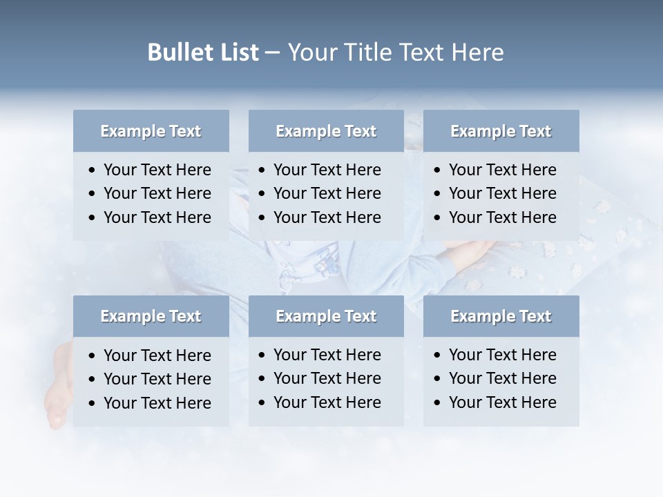 Face Background Angel PowerPoint Template