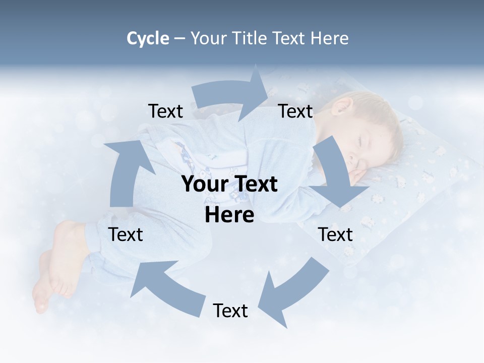 Face Background Angel PowerPoint Template