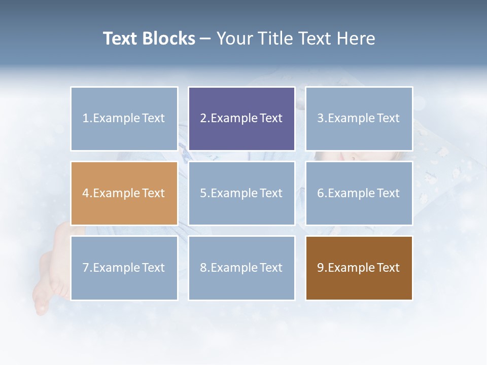 Face Background Angel PowerPoint Template